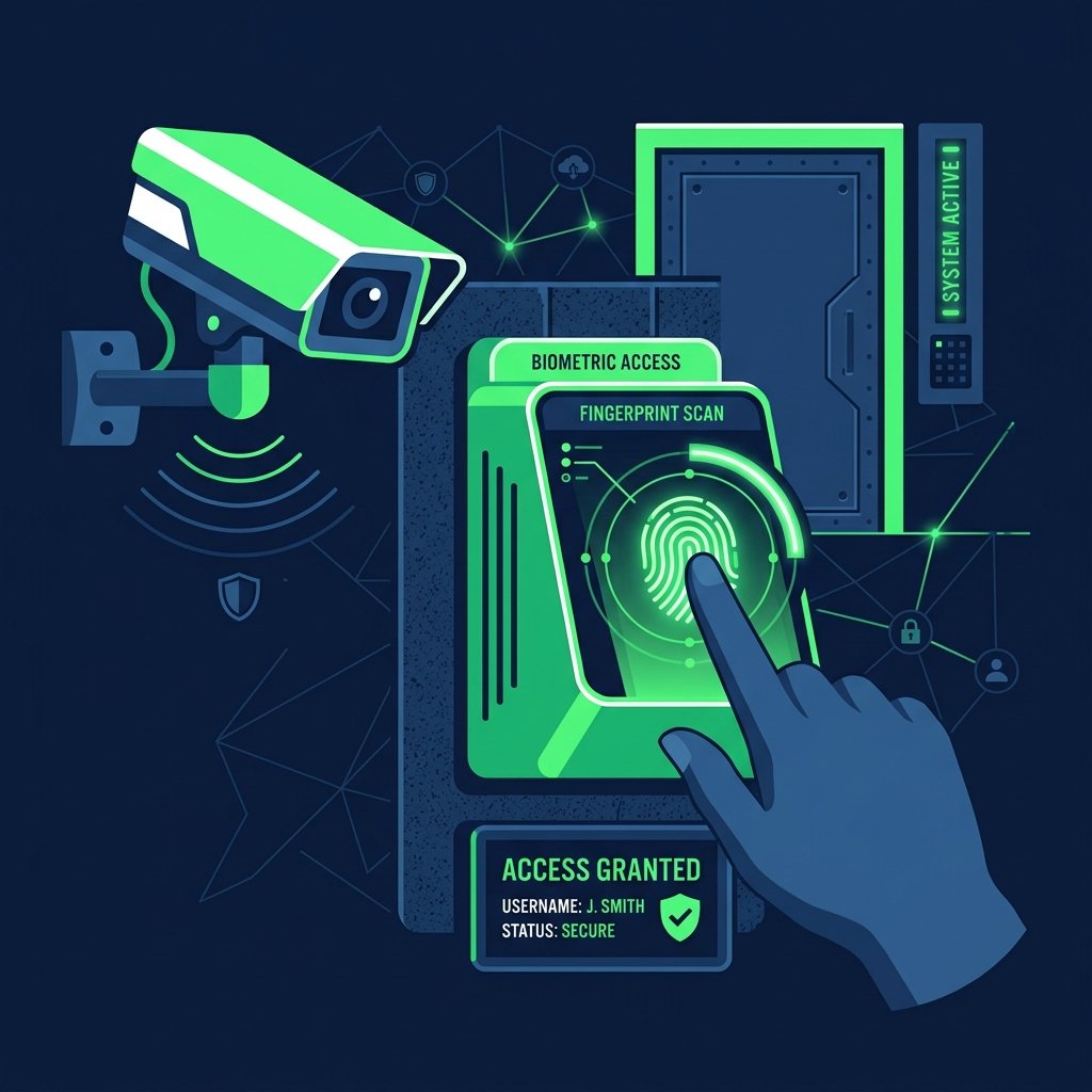 CCTV & Biometric Security